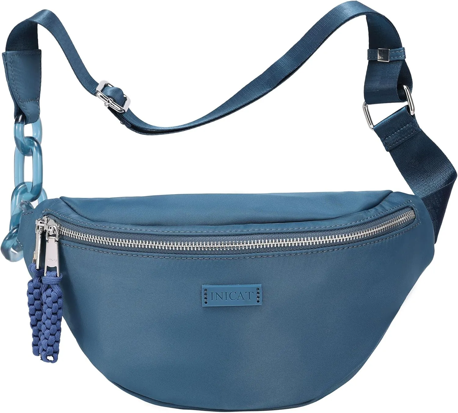 INICAT Fanny Packs for Women,Fashion Waist Packs Crossbody Bum Bag with Adjustable Strap for Travel Sport
