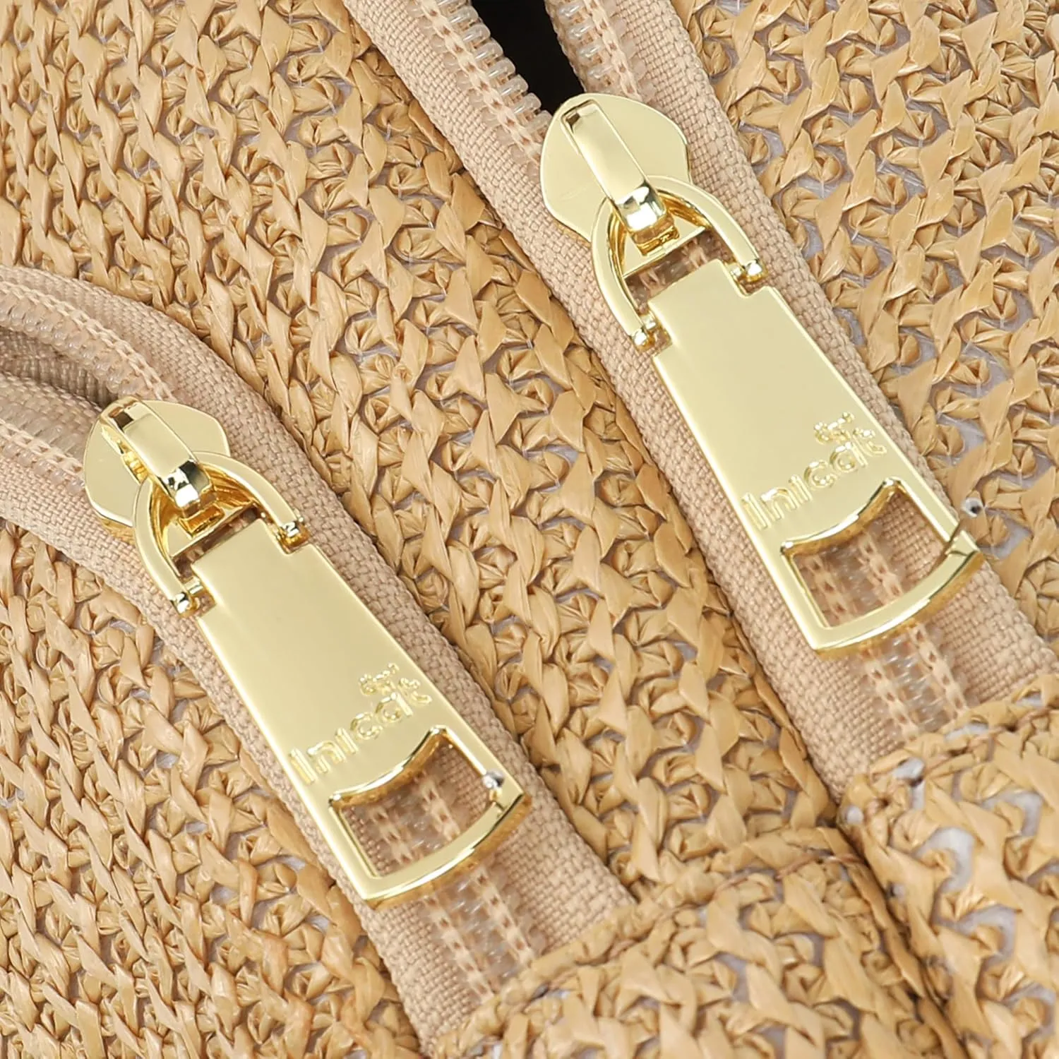 INICAT Summer Straw Bag Small Sling Beach Bag Crossbody Bags for Women
