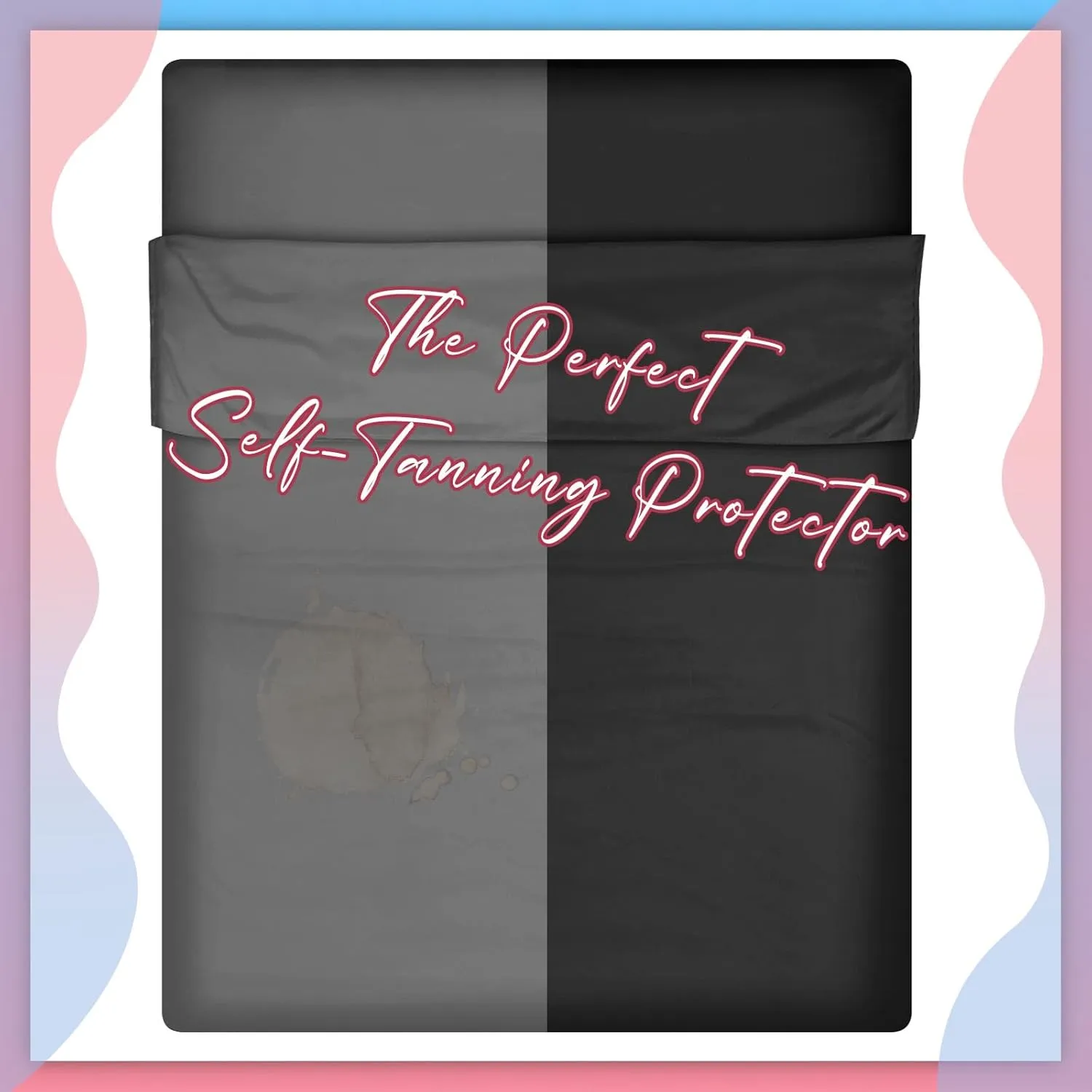 Irenare Self Tan Sleep Sack Breathable Self Tanning Sheet Protector for Bed Travel Sleeping Bag Camping and Sheet Liner for Outdoor Travel Hiking