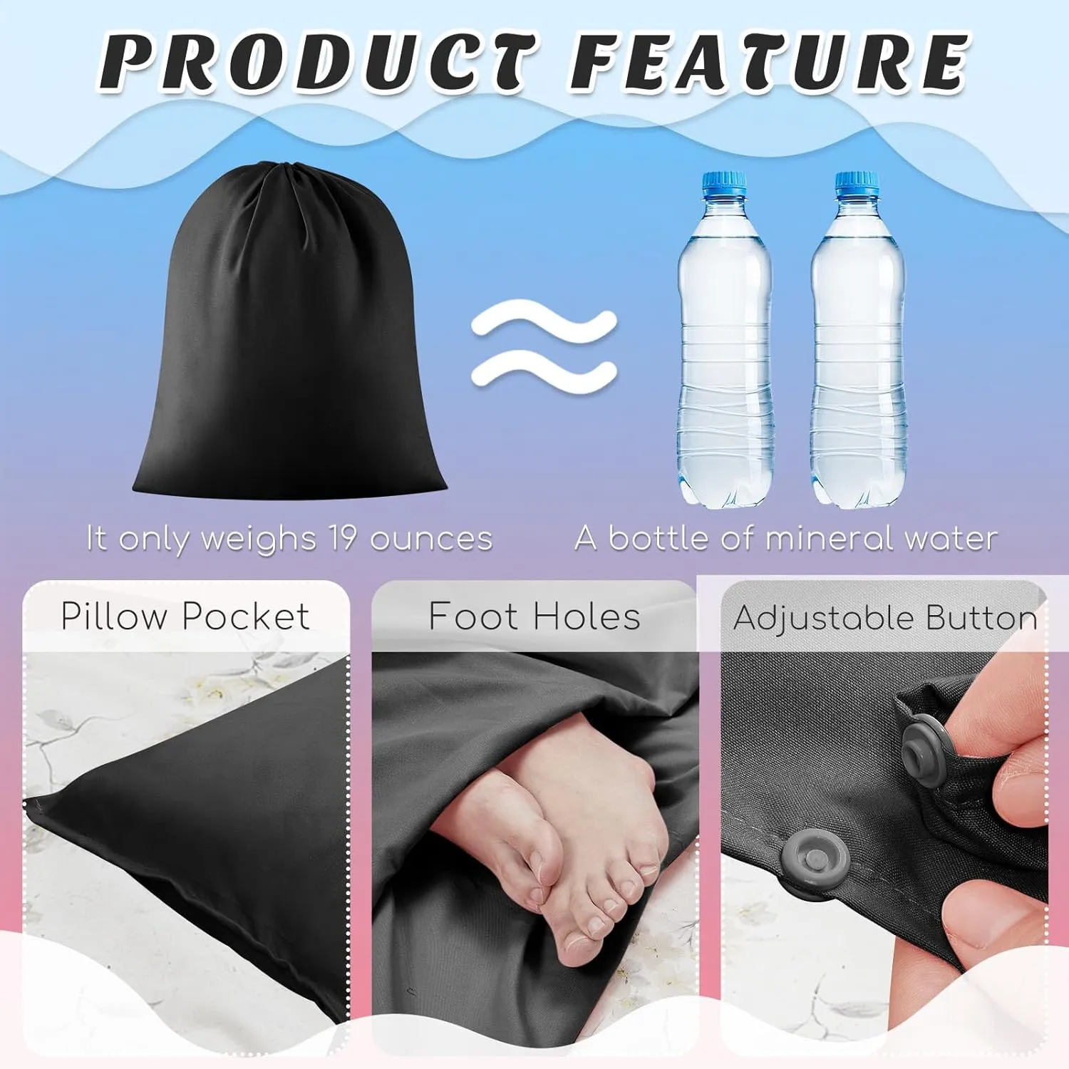 Irenare Self Tan Sleep Sack Breathable Self Tanning Sheet Protector for Bed Travel Sleeping Bag Camping and Sheet Liner for Outdoor Travel Hiking