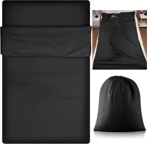 Irenare Self Tan Sleep Sack Breathable Self Tanning Sheet Protector for Bed Travel Sleeping Bag Camping and Sheet Liner for Outdoor Travel Hiking
