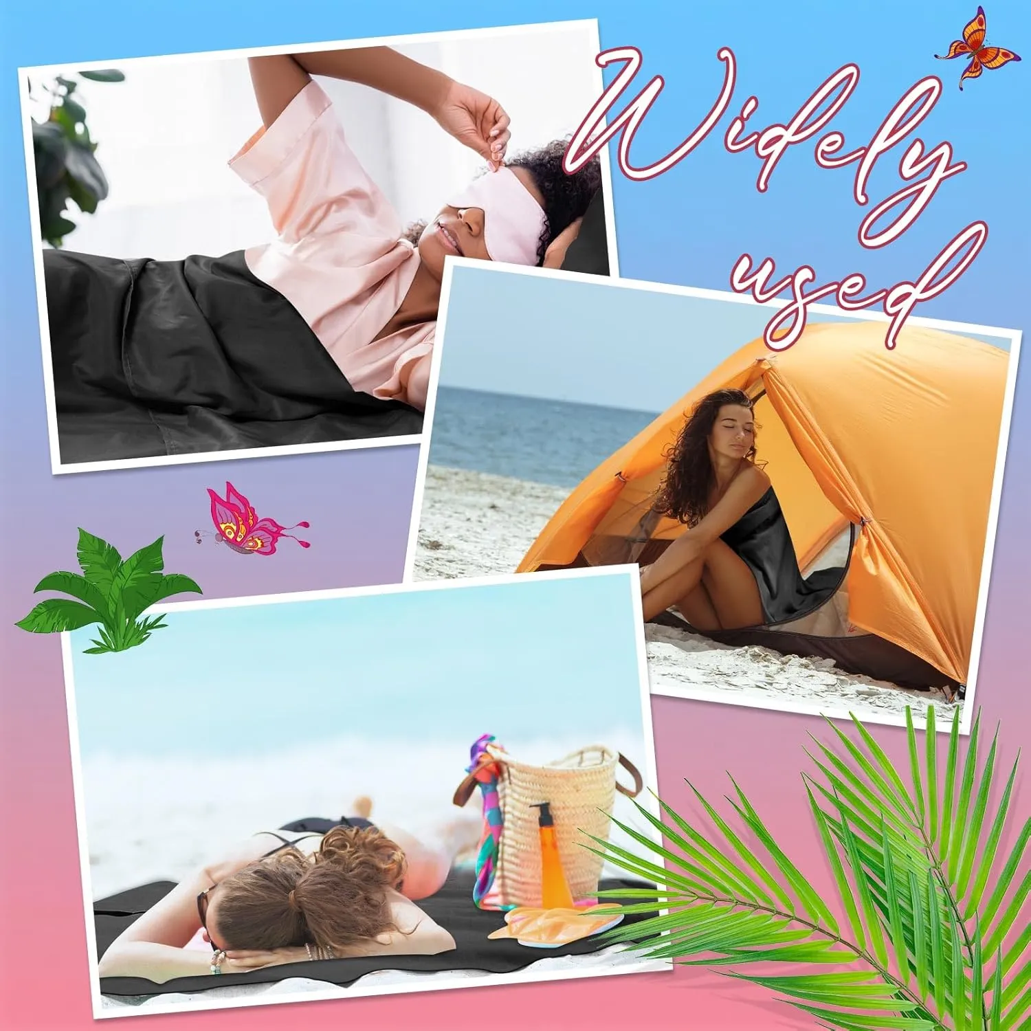 Irenare Self Tan Sleep Sack Breathable Self Tanning Sheet Protector for Bed Travel Sleeping Bag Camping and Sheet Liner for Outdoor Travel Hiking