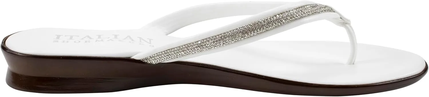 ITALIAN Shoemakers Wilda Women's Comfort Thong Sandal for Women