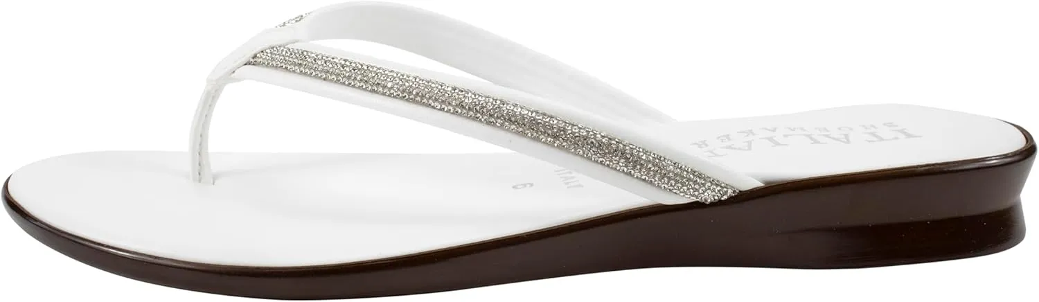ITALIAN Shoemakers Wilda Women's Comfort Thong Sandal for Women