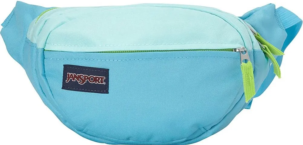 JanSport Fifth Avenue Fanny Pack Crossbody Bags for Women, Men, City Lights - Stylish, Durable Waist Bag with Adjustable Belt, Main Zippered Pocket, Quick Stash Pocket - Premium Travel Essentials