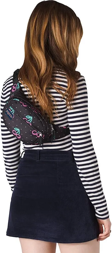 JanSport Fifth Avenue Fanny Pack Crossbody Bags for Women, Men, City Lights - Stylish, Durable Waist Bag with Adjustable Belt, Main Zippered Pocket, Quick Stash Pocket - Premium Travel Essentials
