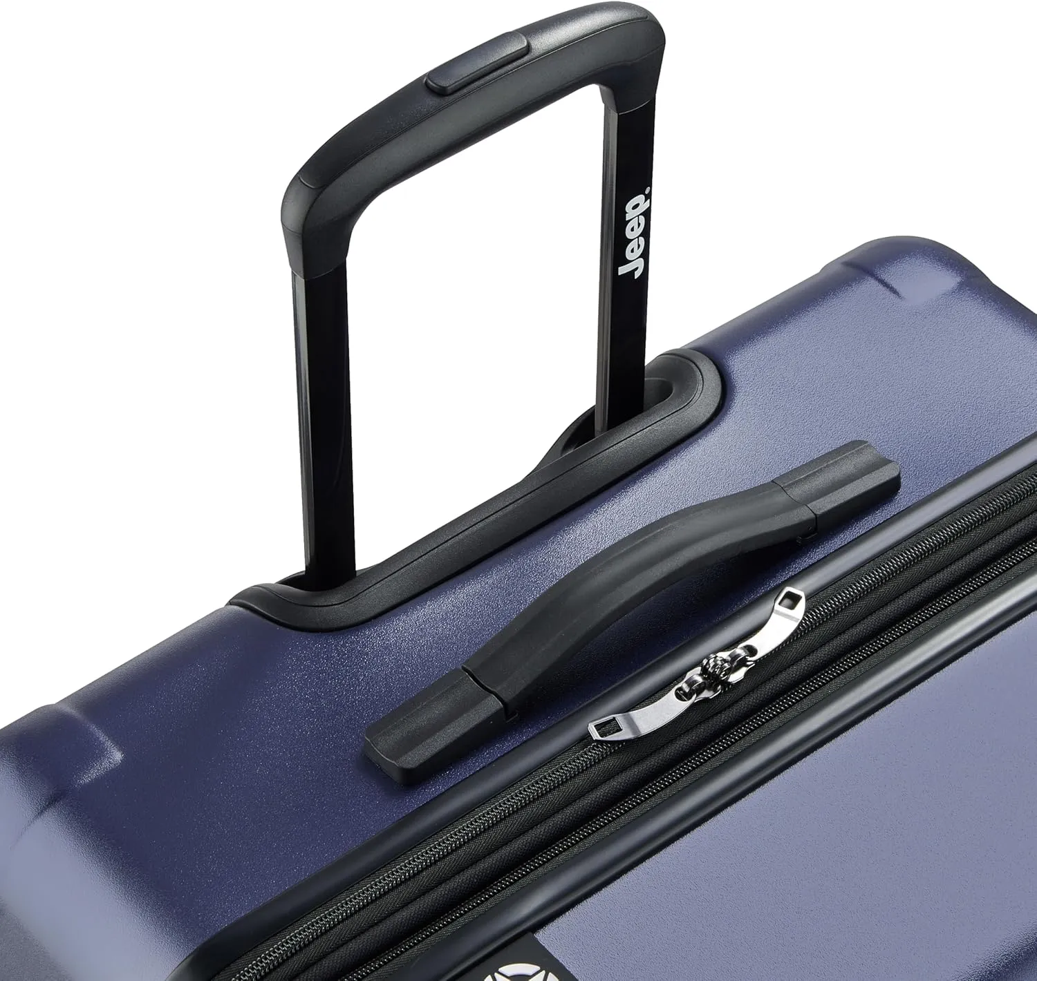 Jeep JH004C Hardside Expandable Luggage with Spinner Wheels, Peacoat Navy, 2 Piece Set 20/28 Inch