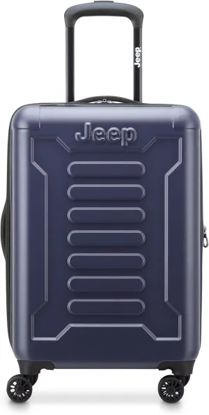 Jeep JH004C Hardside Expandable Luggage with Spinner Wheels, Peacoat Navy, Carry-On 20 Inch