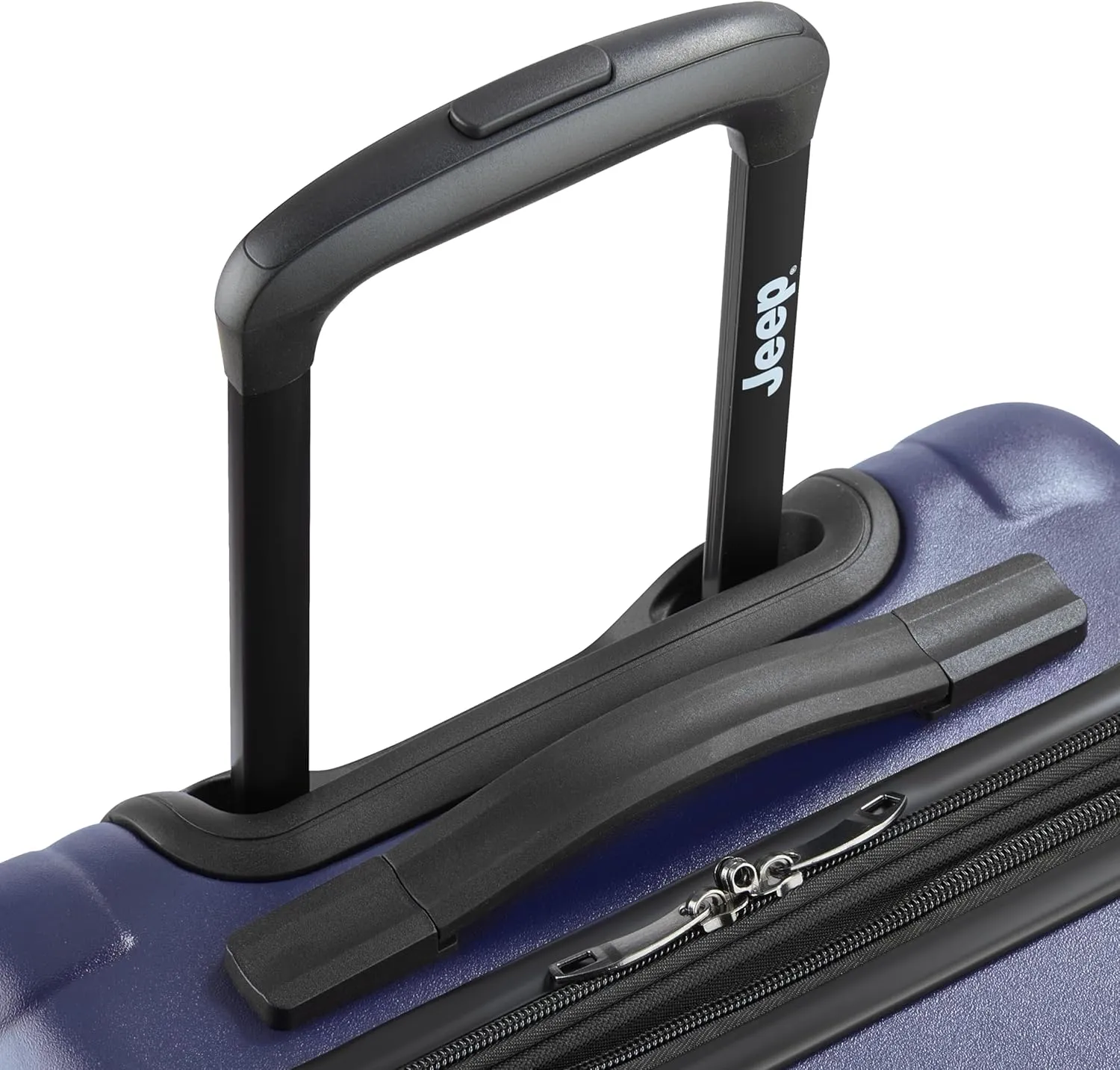 Jeep JH004C Hardside Expandable Luggage with Spinner Wheels, Peacoat Navy, Carry-On 20 Inch