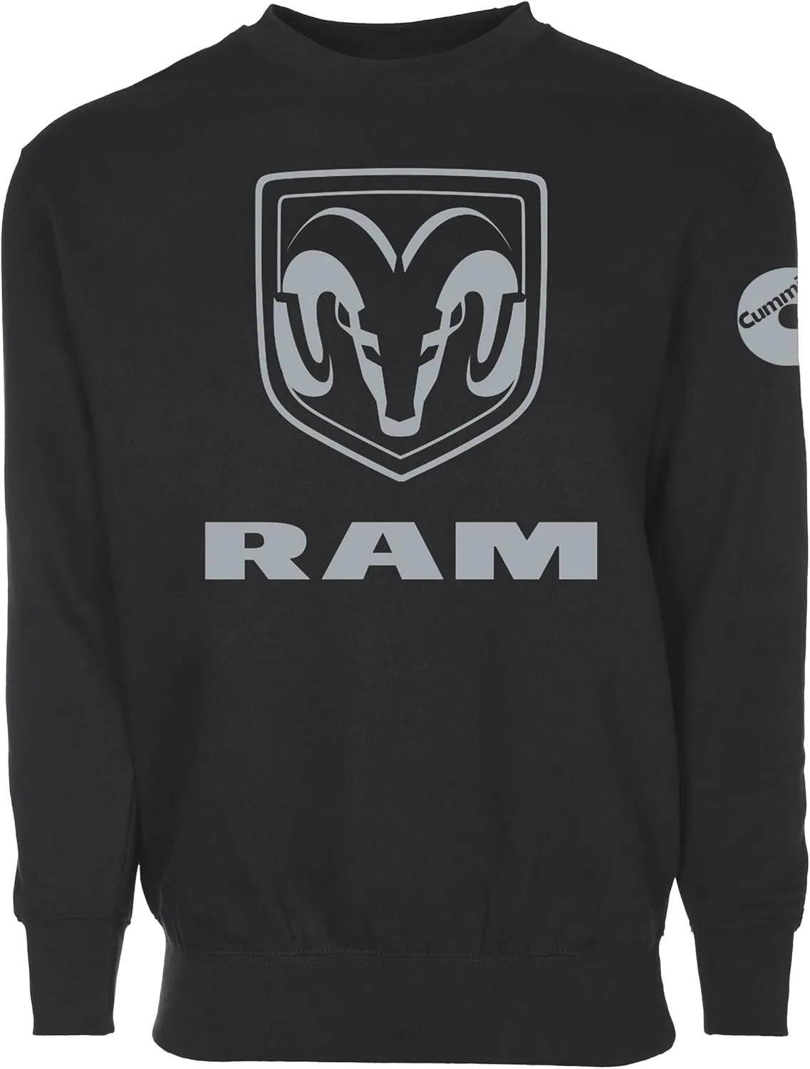 JH DESIGN GROUP Men's Dodge RAM Cummins Pullover Crewneck Sweatshirt