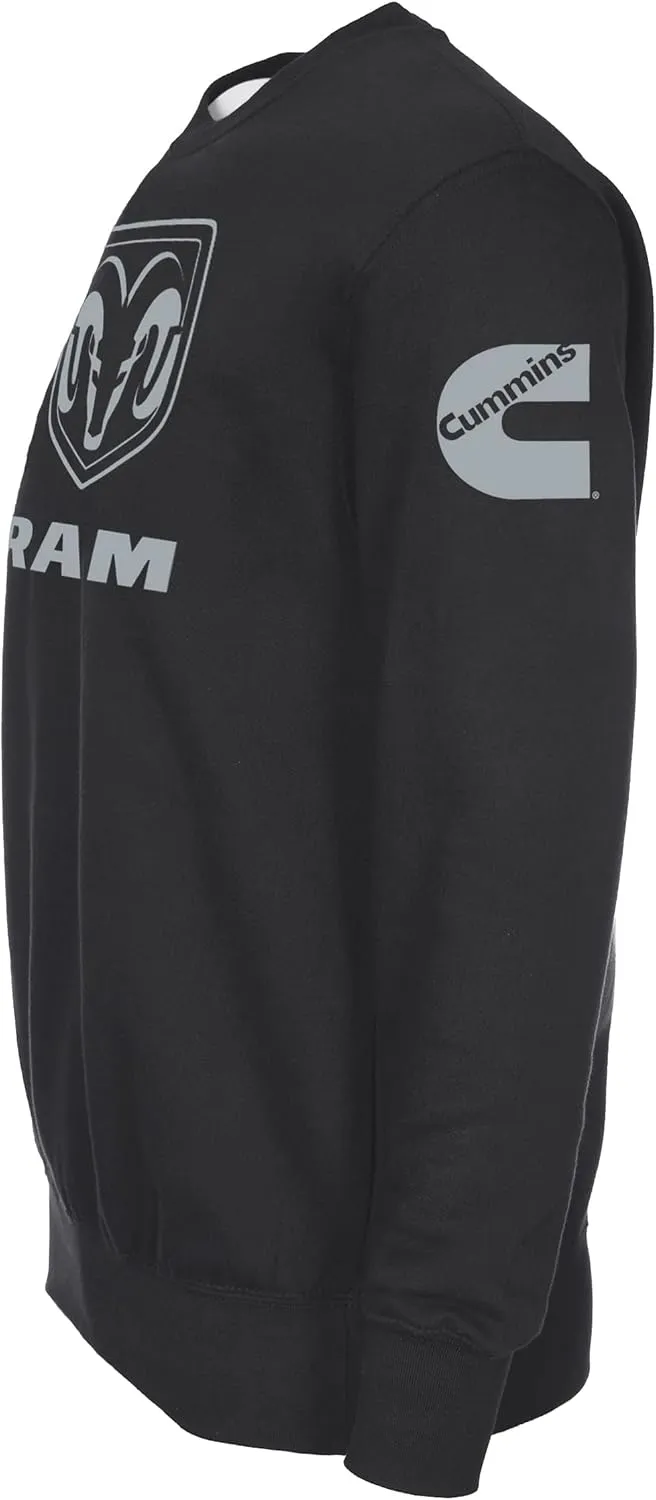JH DESIGN GROUP Men's Dodge RAM Cummins Pullover Crewneck Sweatshirt