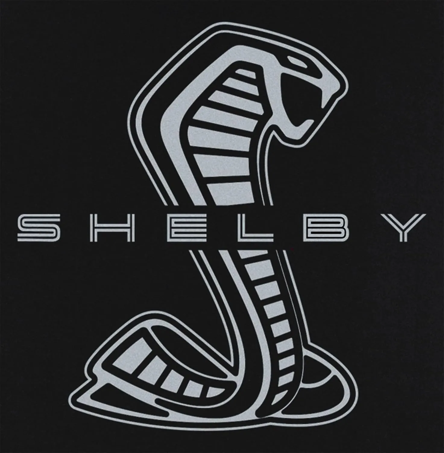 JH DESIGN GROUP Men’s Shelby Cobra Snake Black Pullover Hoodie Sweatshirt