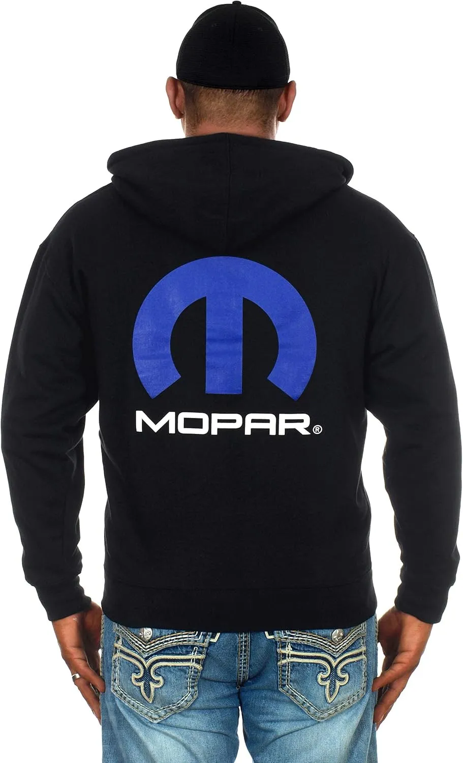 JH Design Men's Mopar Logo Hoodies in 3 Styles Pullover and Zip- Up Sweatshirts
