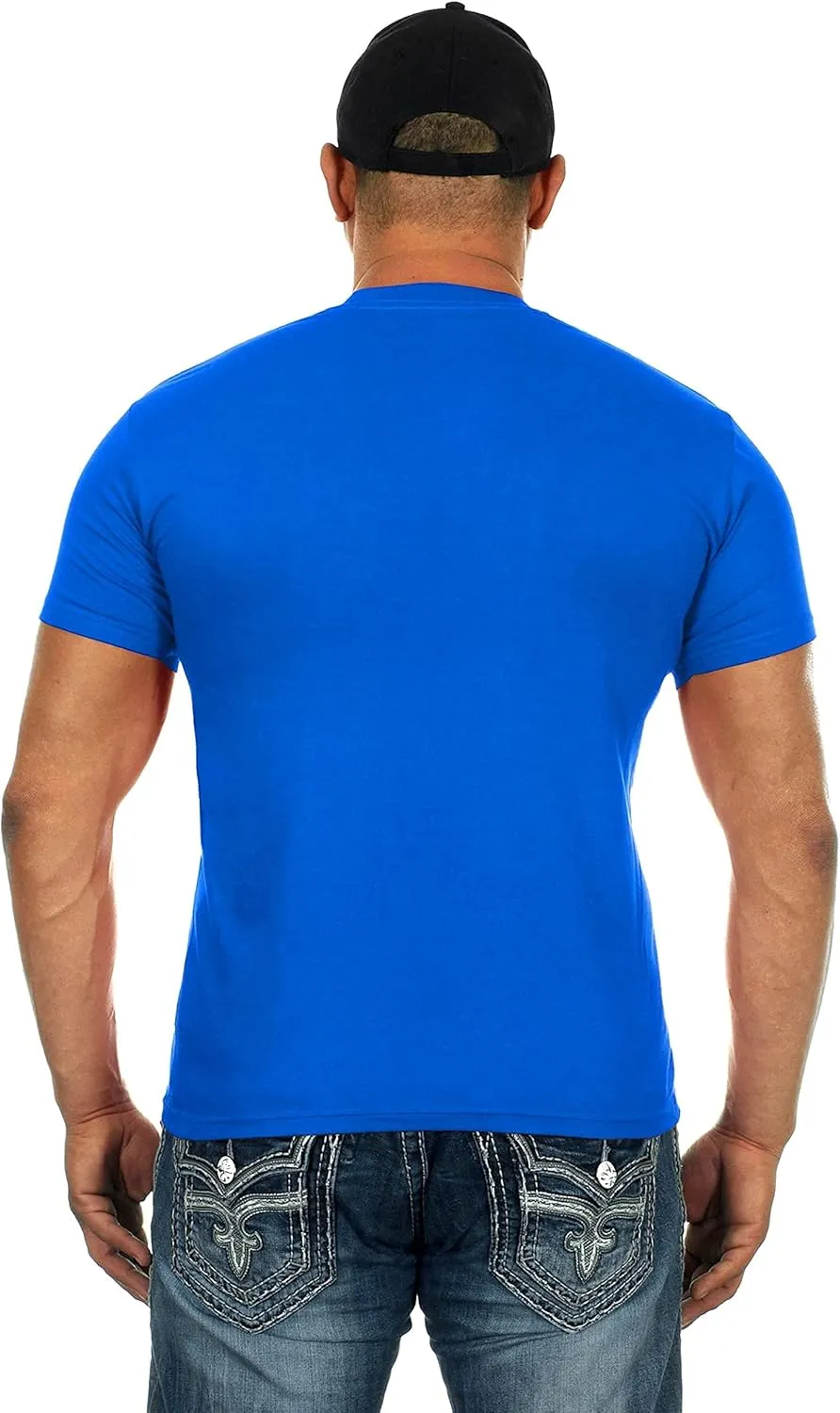 JH Design Men's Mopar Logo T Shirt Short Sleeve Crew Neck Shirt in 2 Colors