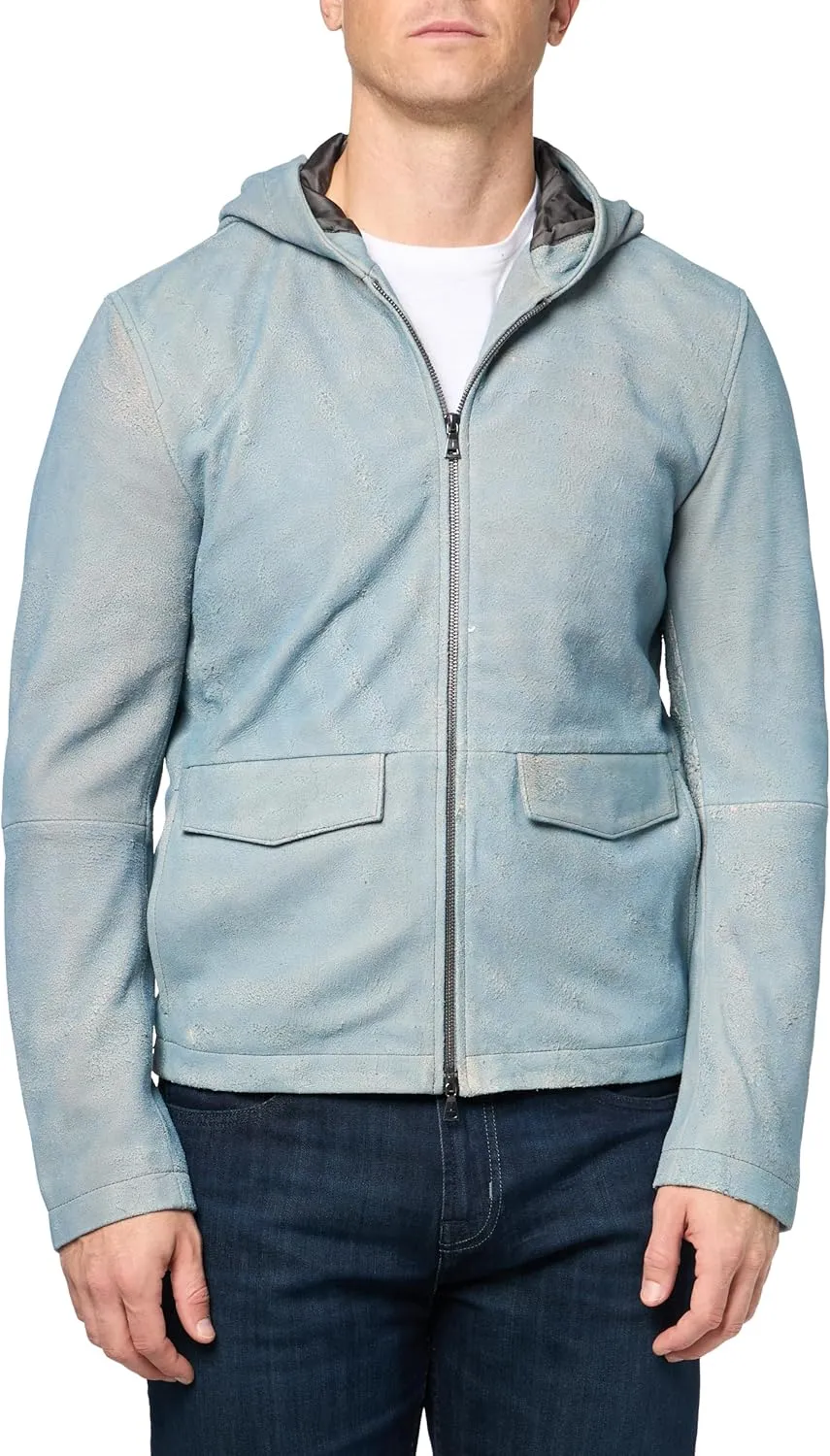 John Varvatos Men's Mateo Leather Jacket