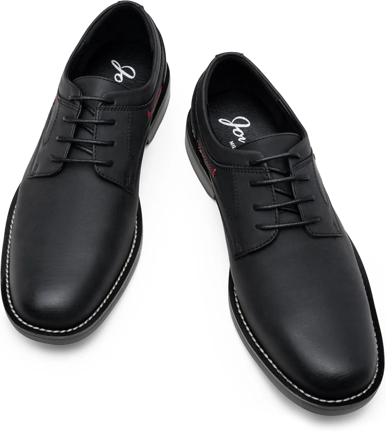 Jousen Men's Dress Shoes Retro Casual Dress Shoes for Men
