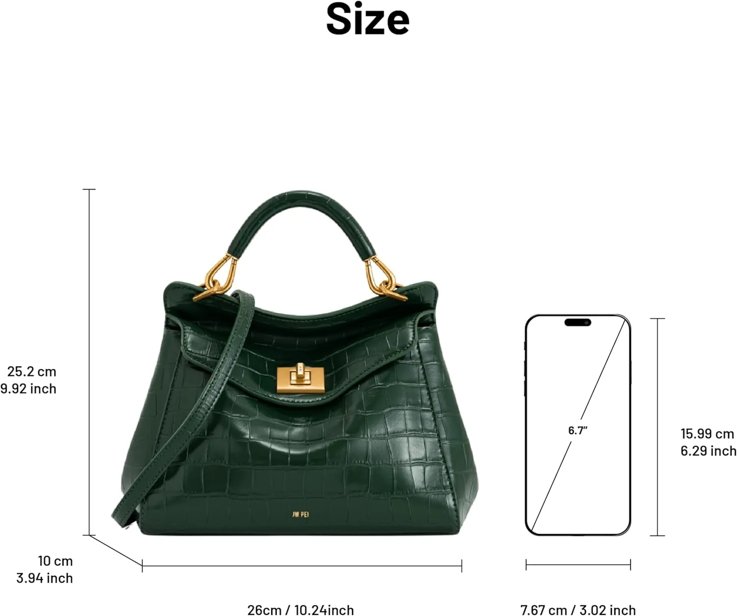 JW PEI Women's Lucia Classic Top Handbag