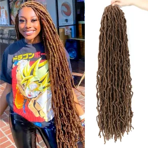 Karida Faux Locs Crochet Hair 30 Inch, 7 Packs Soft Locs Crochet Hair For Black Women Pre Looped, Crochet Locs Long Soft Locs Crochet Hair (30#, 30 Inch (Pack of 7))