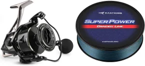 KastKing Megatron Spinning Reel & KastKing Superpower Braided Fishing Line
