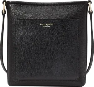 kate spade new york Ava Pebbled Leather Small Swingpack, Black