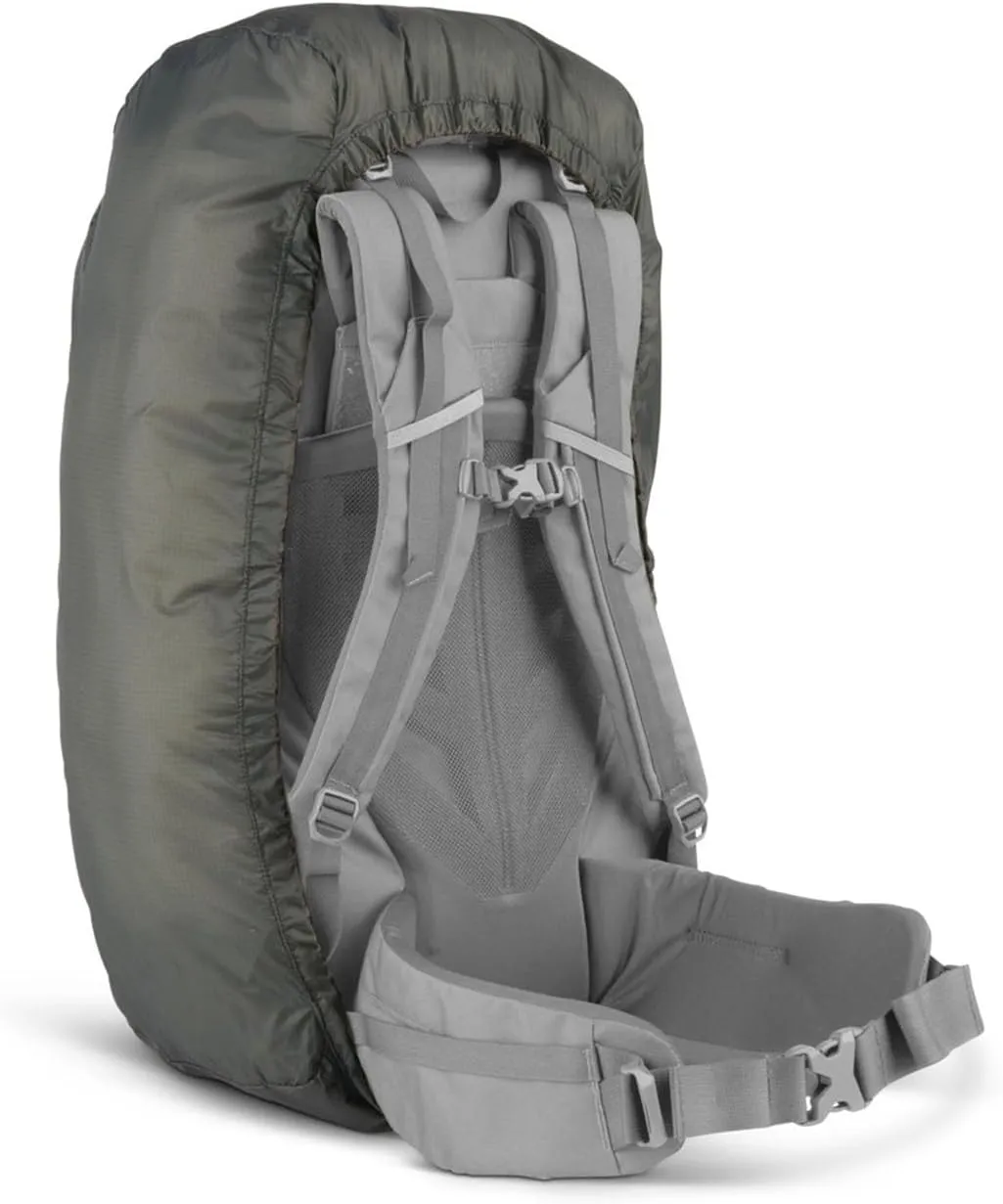 Kelty Backpack Rain Cover, Water Proof Cover for Hiking and Backpacking Packs 30 to 105 Liters, Elastic Cinch, Integrated Stuff Pocket, 2024 Update