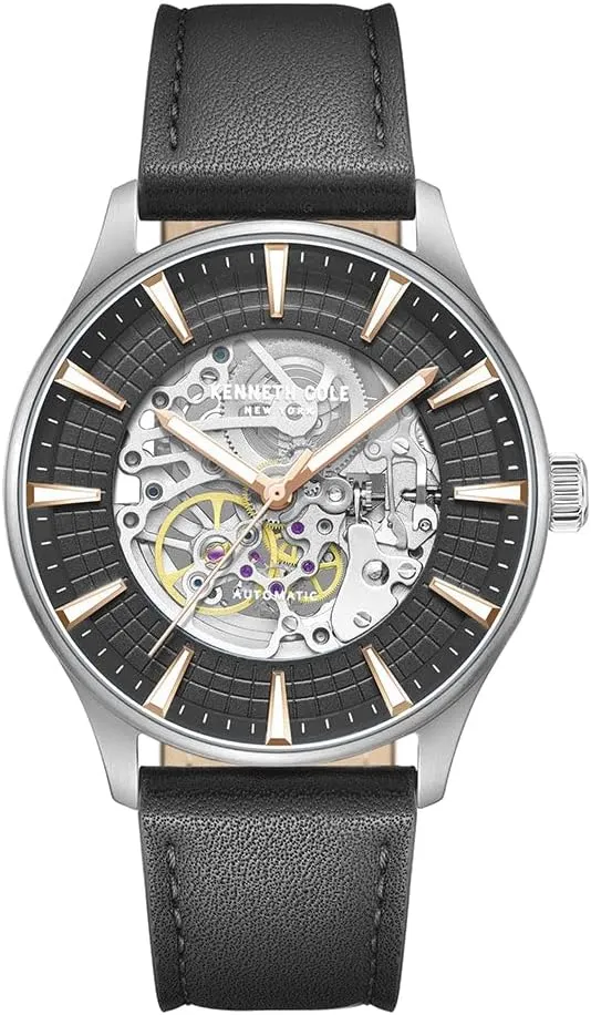 Kenneth Cole New York Luxury Watch for Men, Automatic Movement, Water Resistant, Sophisticated & Sleek Design