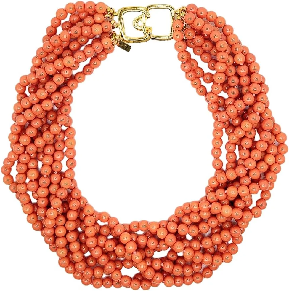 Kenneth Jay Lane Coral Necklaces