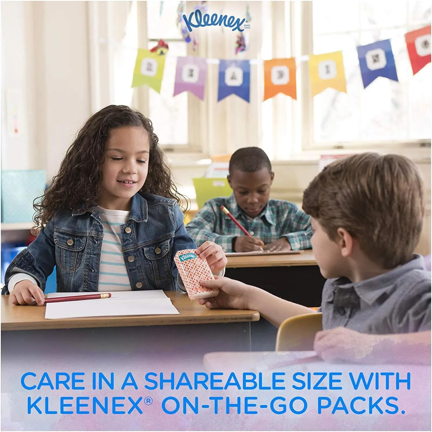 Kleenex 3-Ply Pocket Pack Facial Tissues (32 Pack of 10 Tissues)