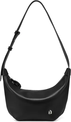 LA FESTIN Crescent Shoulder Bag for Women Cute Hobo Tote Handbag Leather Purse with Adjustable Strap for Travel
