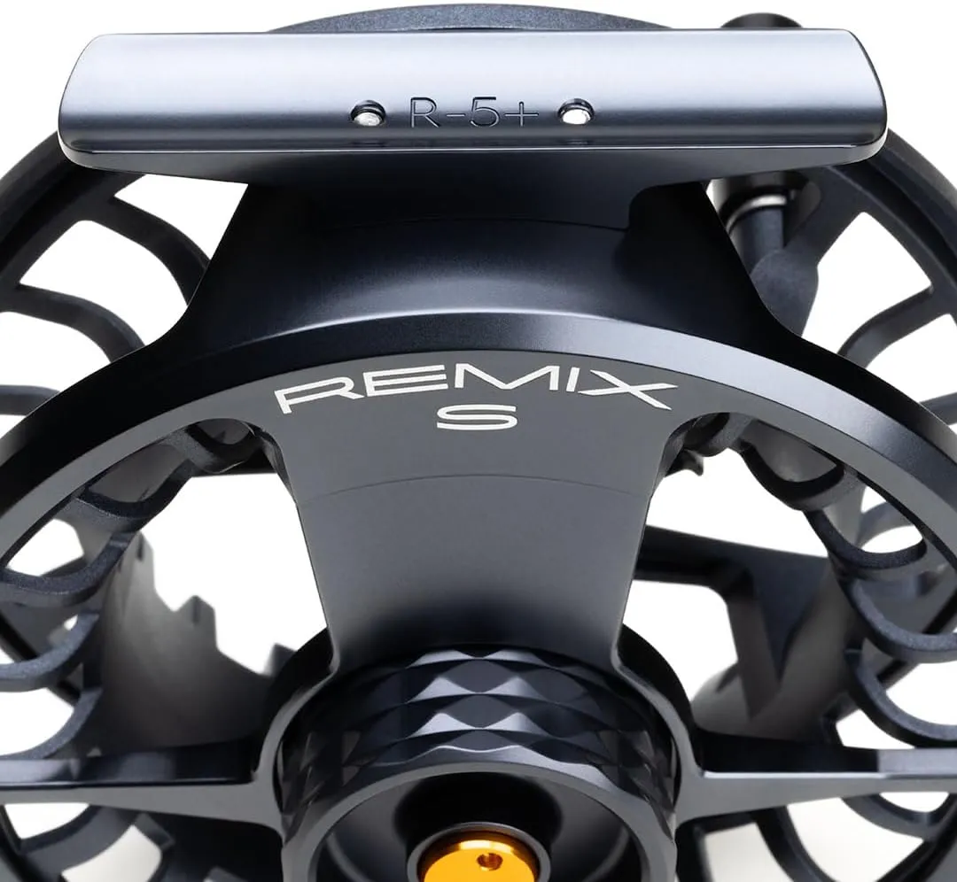 Lamson Remix Fly Reel 3-Pack (1 Reel & 2 spools with Carrying case) CNC machined Frame, Sealed Drag, 3/4/5/6/7/8/9/10 Weights