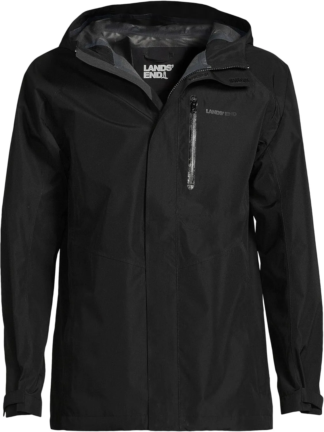 Lands' End Men's Waterproof Rain Jacket