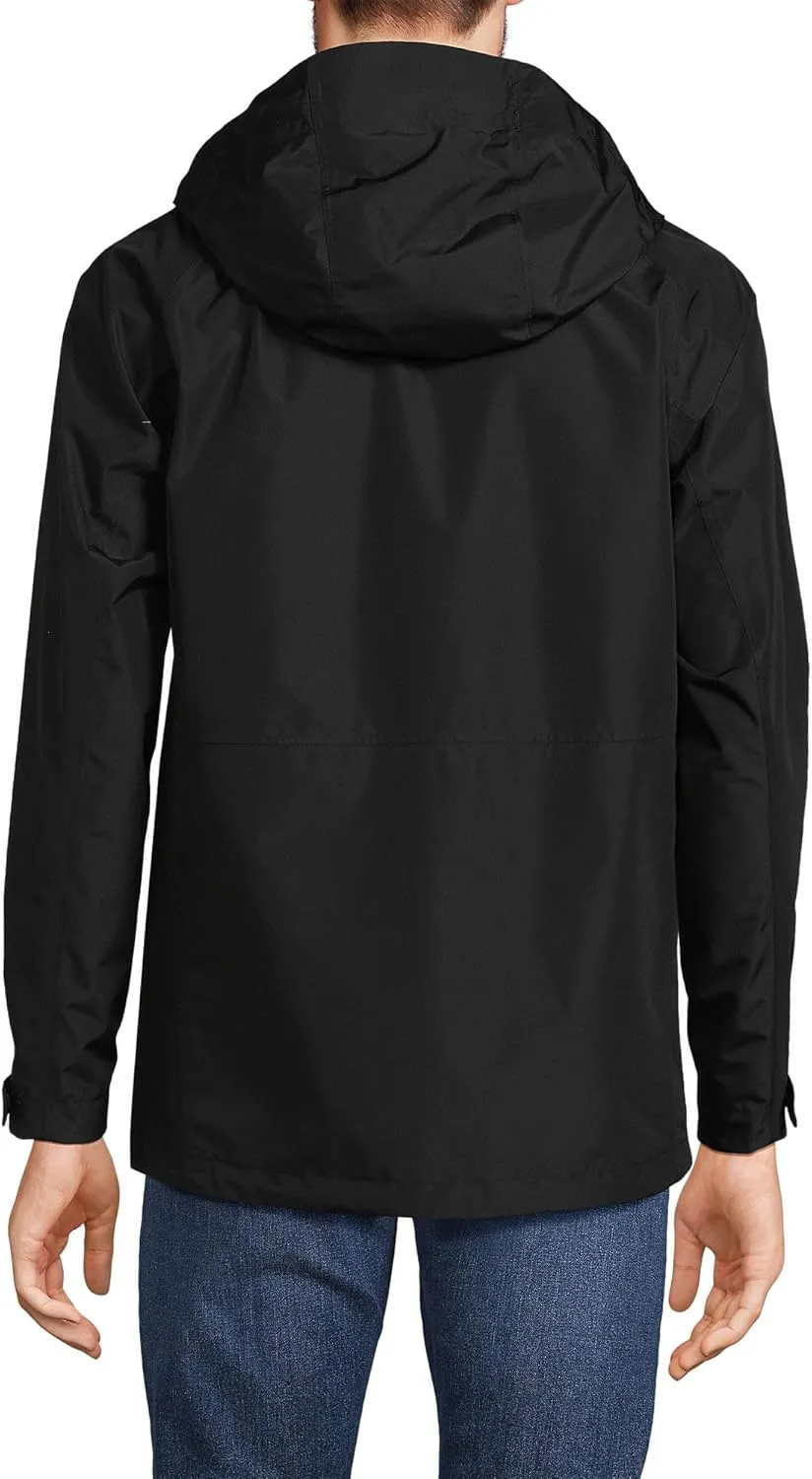 Lands' End Men's Waterproof Rain Jacket