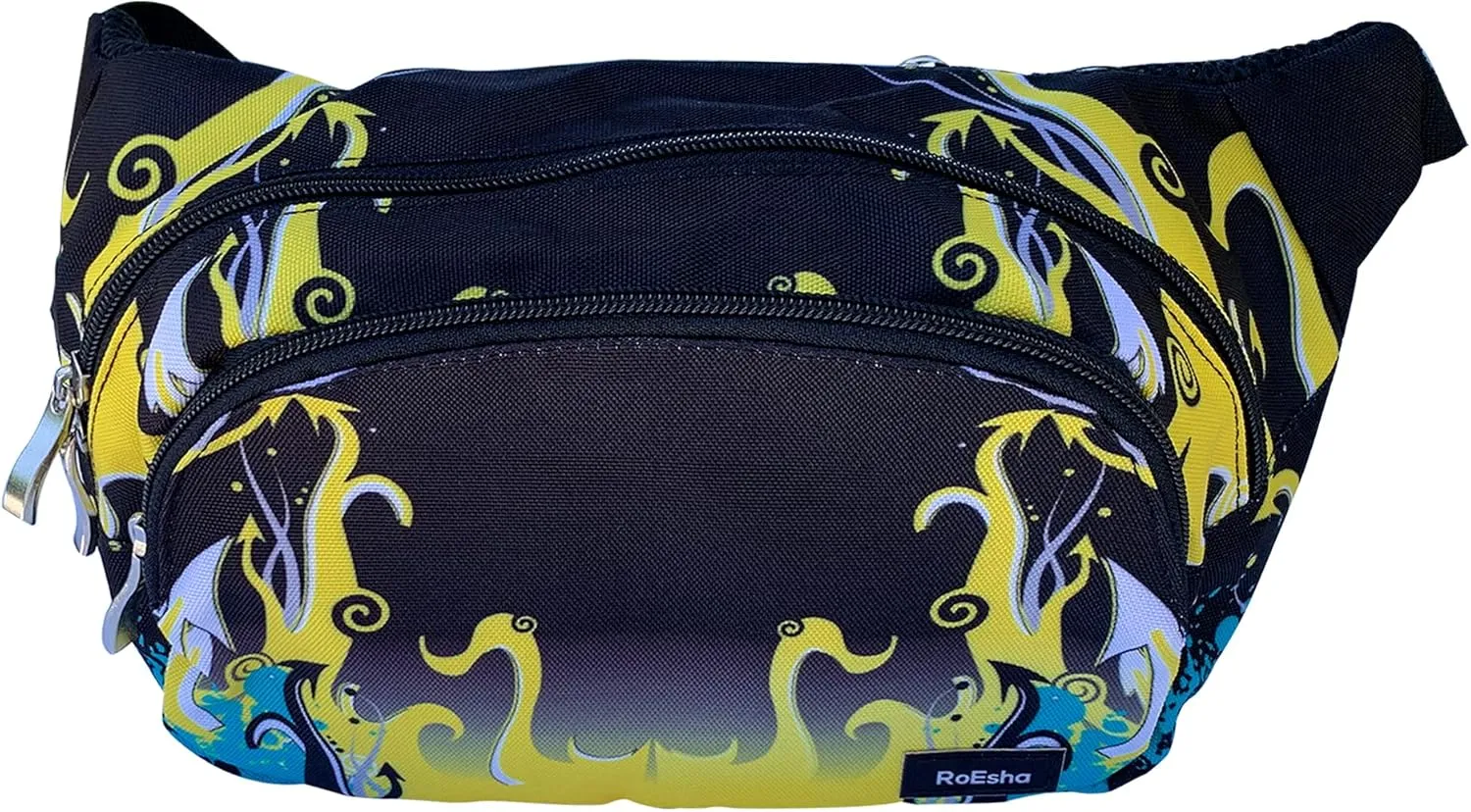 Large Fanny Pack for Men and Women Crossbody Fashion Waist Pack Bag for Fitness Workout Adjustable Strap Gifts for Sports Running Hiking Cycling Traveling Hands Free Wallets Fits All Phones