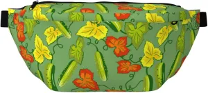 Large Fanny Packs for Women Men Cross Body - Cucumber ratta flower Travel Crossbody Bags for Women Trendy, Belt Bag for Women Men Crossbody, Waist Bag for Women With Adjustable Strap