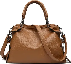 Large Hobo Bag and Handbags for Women PU Leather Crossbody Bags Tote Shoulder Bag Top Handle Satchel Bag