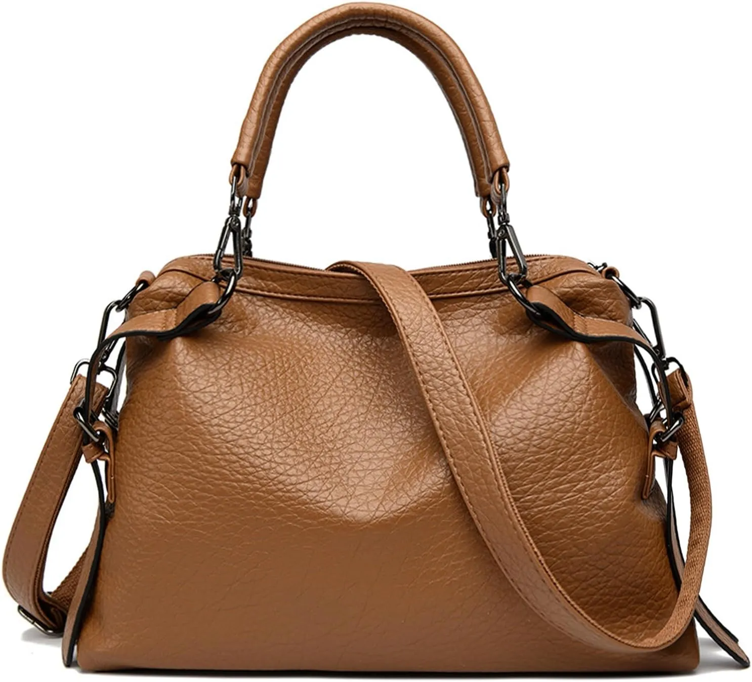 Large Hobo Bag and Handbags for Women PU Leather Crossbody Bags Tote Shoulder Bag Top Handle Satchel Bag