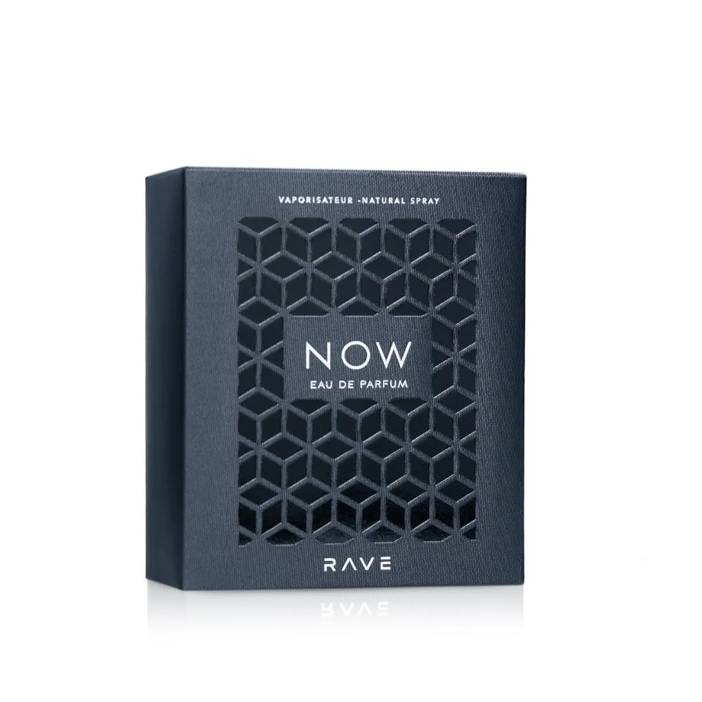 Lattafa Rave Now for Men Eau de Parfum Spray, 3.4 Ounce