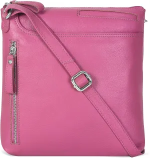 Leather Crossbody Bags for Women - Ladies Sling Handbags - Medium Cross body Purses Handbags - Purses For Women