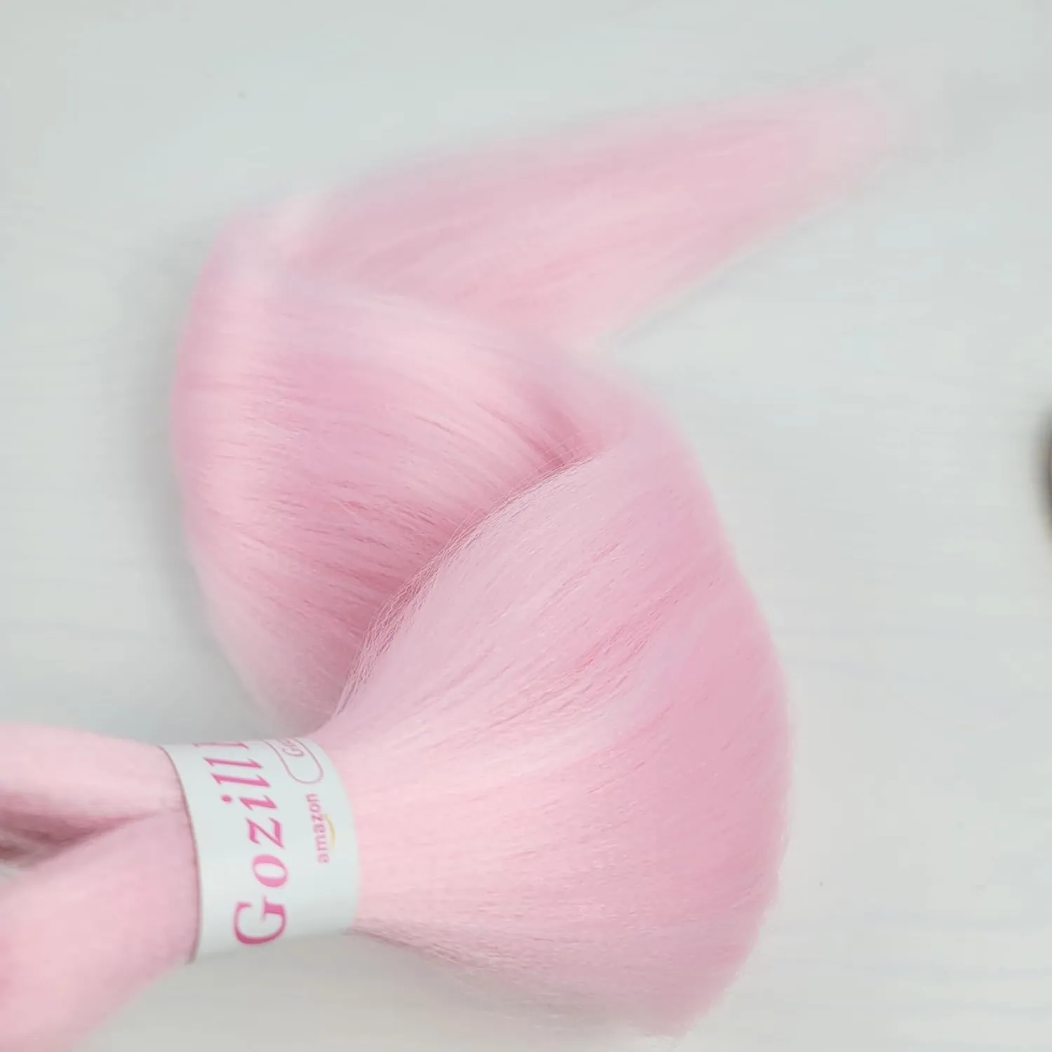 Light Pink Braiding Hair Pre stretched Curly Ocean Wave Crochet Braids Prestretched Braiding Hair Extensions Hypoallergenic Ez Braid Synthetic Knotless Yaki