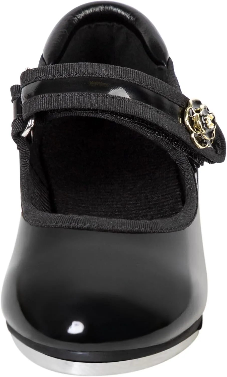 Linodes Easy Strap Tap Shoe Dance Flats for Girls and Boys (Toddler/Little Kid/Big Kid)