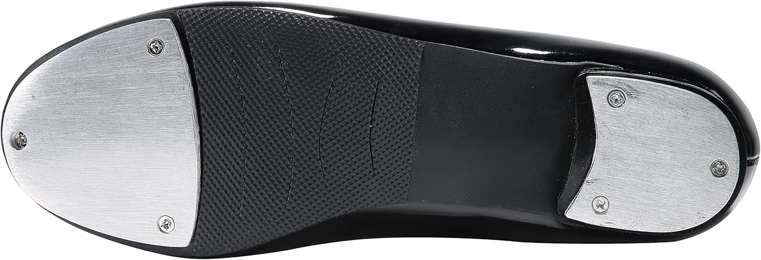 Linodes Leather/Patent Tap Shoe for Girls and Boys (Toddler/Little Kid/Big Kid)