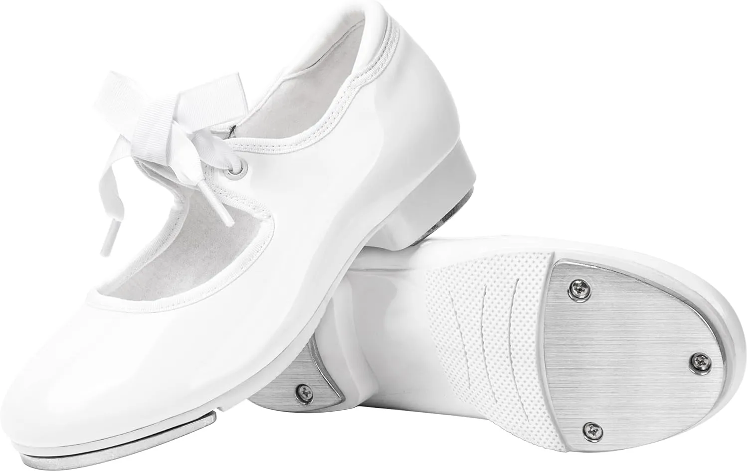 Linodes Leather/Patent Tap Shoe for Girls and Boys (Toddler/Little Kid/Big Kid)