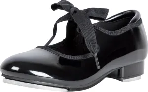 Linodes Leather/Patent Tap Shoe for Girls and Boys (Toddler/Little Kid/Big Kid)