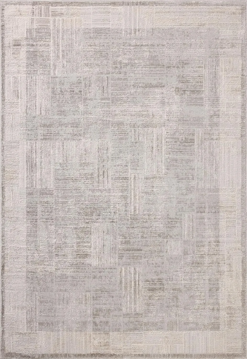 Loloi II Hollis Collection HOL-04 Smoke/Mist 2'-7" x 4' Accent Rug