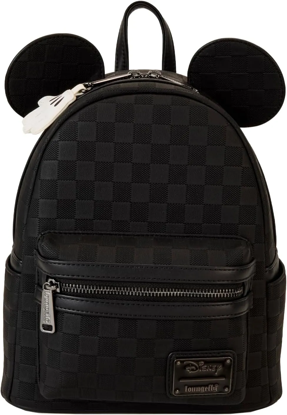 Loungefly Mickey Mouse Checkered Texture Mini Backpack