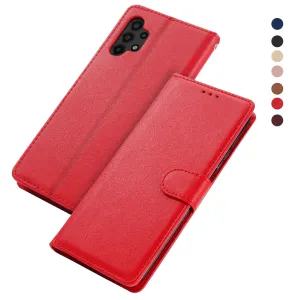 Luxury Leather Wallet Case for Galaxy Phones