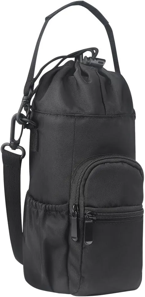 Magnetic Gym Bag for Men and Women | Magnetic Water Bottle Bag for Gym | Phone Pockets | Sports and Travel and Work | Sling Bag with Shoulder Strap | Gym Accessories
