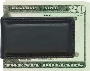 Magnetic Money Clip for Men Genuine Leather Money Clip for Men with 2 Strong Shielded Magnets | Minimalist, Slim Money Clip Holds 12 to 15 Bills
