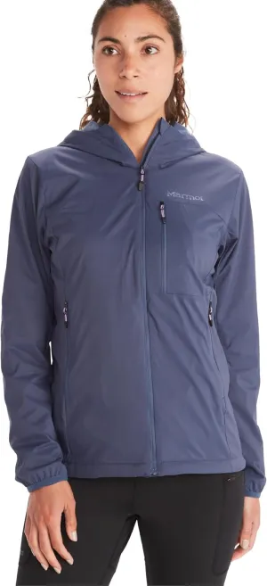 MARMOT Women's Ether Driclime Hoody - Breathable, Comfortable, Packable Windbreaker Jacket with Hood