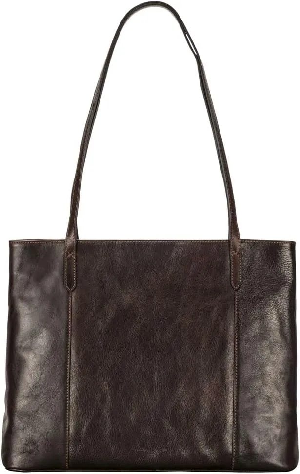 Maxwell Scott - Womens Luxury Leather Classic Shopper Tote Bag Purse - Handmade from Italian Full Grain Hides - The Athenea